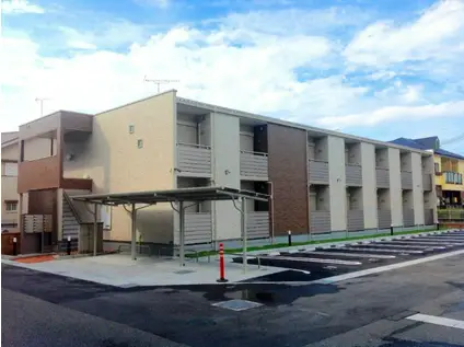 クレイノプルメリア(1K/1階)の外観写真