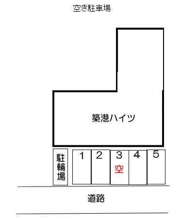 和歌山市港 築港(2DK/2階)の間取り写真