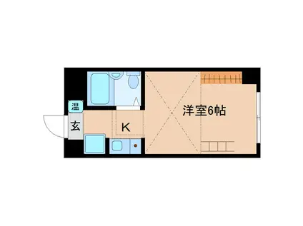 アドバンテージ21(ワンルーム/2階)の間取り写真