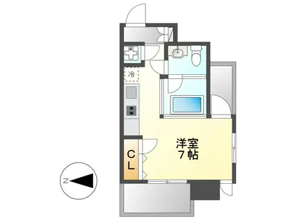 SK BUILDING6(ワンルーム/2階)の間取り写真