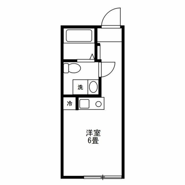 サンセリテ池袋(ワンルーム/4階)の間取り写真