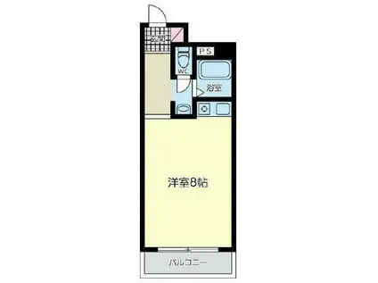 第一古船場マンション(ワンルーム/9階)の間取り写真