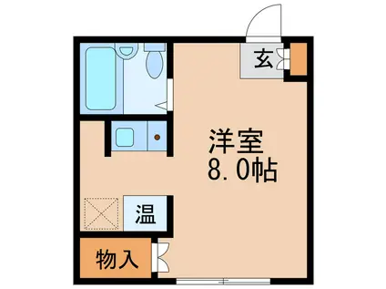 サウスレジデンス丸の内(ワンルーム/4階)の間取り写真