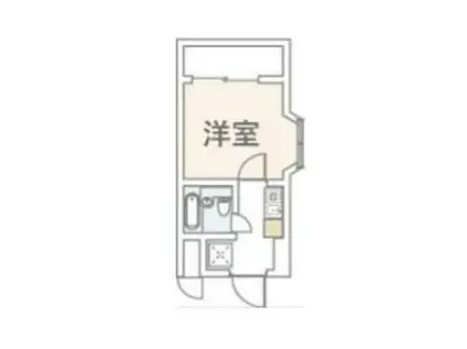 クリオ根岸壱番館(1K/2階)の間取り写真