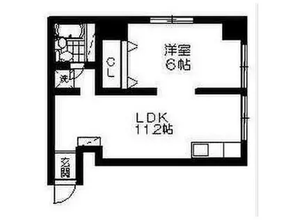 ヴィラ フォレスタ(1LDK/4階)の間取り写真
