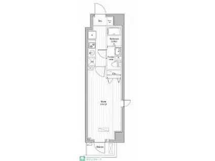 N-STAGE NERIMAKITAMACHI(1K/7階)の間取り写真