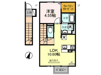 リュミエールM&Y(3LDK/2階)の間取り写真