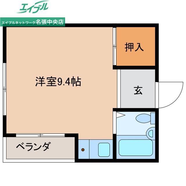 SCビル(ワンルーム/3階)の間取り写真