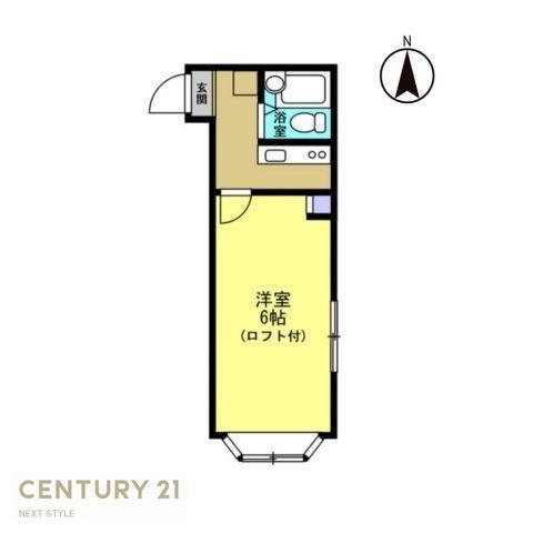 ONE PLACE KOFU(1K/2階)の間取り写真