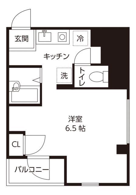 グランシャリオ蓮沼 物件確認はITANJI BB(ワンルーム/1階)の間取り写真