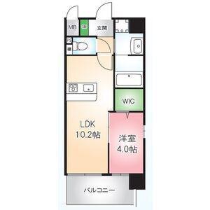 RISORA(1LDK/5階)の間取り写真