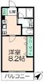 CASA DOMANI(1K/1階)の間取り写真