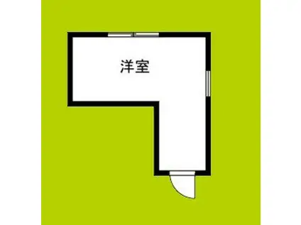 マキシーアパート(ワンルーム/1階)の間取り写真