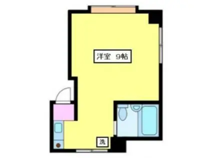 シェルハウス駒込(ワンルーム/3階)の間取り写真