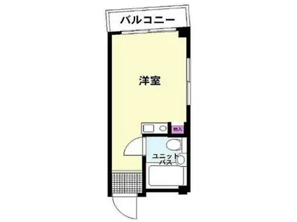トップ西谷(ワンルーム/4階)の間取り写真