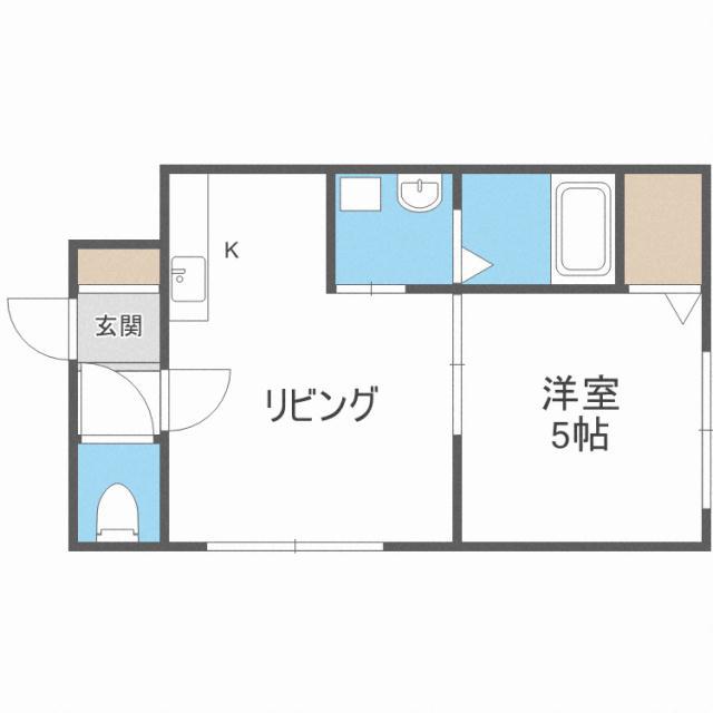 EL CIELO エルシエロ(1LDK/3階)の間取り写真