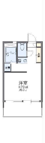レオパレス住吉壱番館(1K/3階)の間取り写真