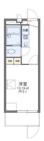 レオパレス明光(1K/1階)の間取り写真