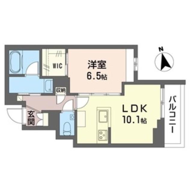 カーサレジオ戸塚(1LDK/3階)の間取り写真