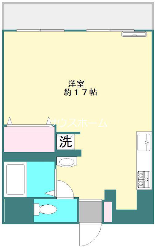 SB原宿(ワンルーム/5階)の間取り写真