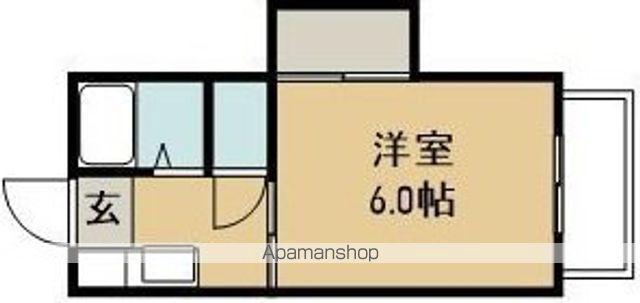 MIA・CASA(ワンルーム/2階)の間取り写真