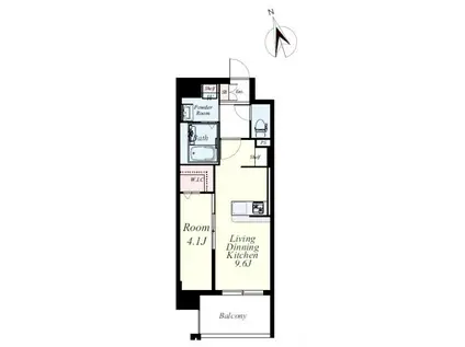 エクストラパレス(1LDK/7階)の間取り写真