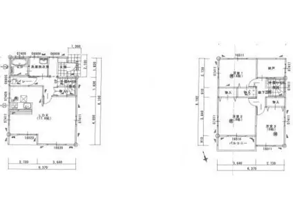 構3丁目(3SLDK/1階)の間取り写真