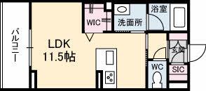 CASA PROSPERA(ワンルーム/4階)の間取り写真