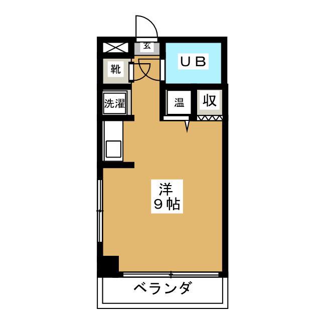ドルフ町田(ワンルーム/3階)の間取り写真