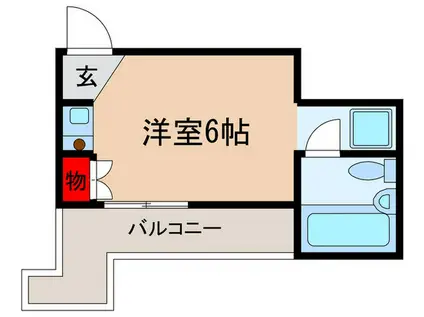 鳴鳳大廈(ワンルーム/4階)の間取り写真