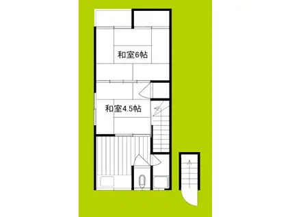 佐々木文化(2DK/2階)の間取り写真