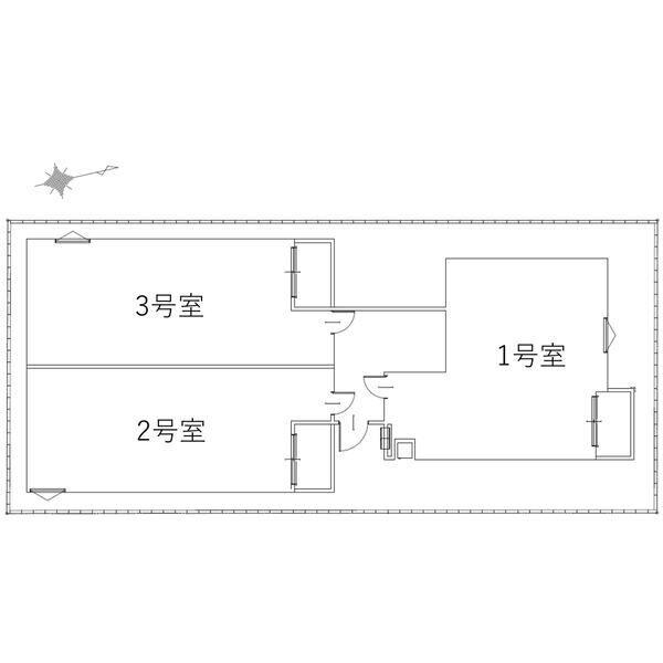 REGALEST野並(2LDK/3階)の間取り写真