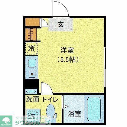 EPICER柴又(ワンルーム/3階)の間取り写真