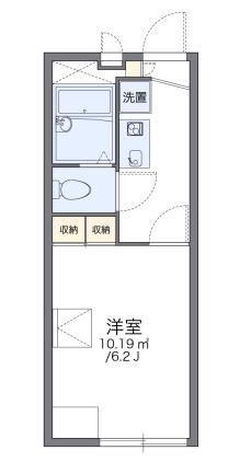 レオパレスMATSUDA(1K/2階)の間取り写真