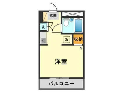 キャピイ・インプラザ北小岩(ワンルーム/3階)の間取り写真