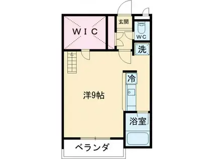 セザンヌ飯村 B(ワンルーム/1階)の間取り写真