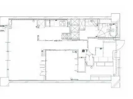 マンションロックハイツ(1SLDK/8階)の間取り写真