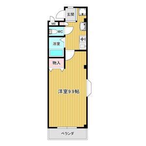 GRACE HARUOKA(1K/1階)の間取り写真