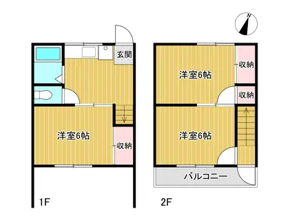 グランメゾン(3DK/1階)の間取り写真