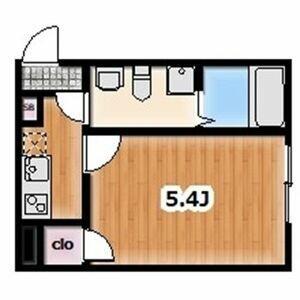 AMBITION古千谷本町(1K/3階)の間取り写真