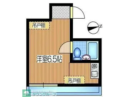 メゾン・ド・吉祥寺(ワンルーム/3階)の間取り写真