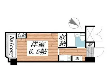 メゾン・ド・リッシュ(ワンルーム/3階)の間取り写真