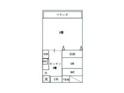 PLEIADS MA(1K/3階)の間取り写真