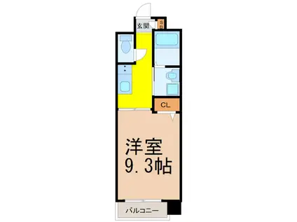 TOYOOKA APARTMENT(1K/2階)の間取り写真