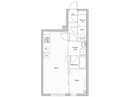 エディット文京千石2(1LDK/3階)の間取り写真