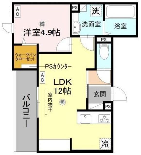 FT.RECOLTE(1LDK/3階)の間取り写真