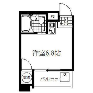 ハートイン豊岡通(ワンルーム/2階)の間取り写真