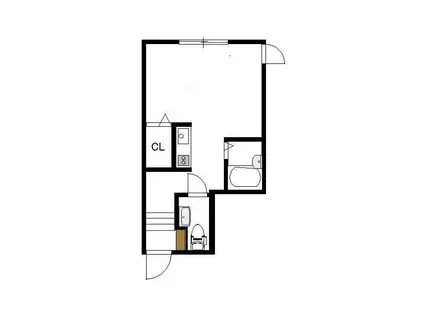 ザ・クラス大岡山(ワンルーム/1階)の間取り写真