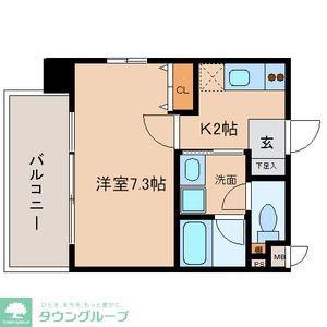 ブルームライフ新栄(1K/9階)の間取り写真