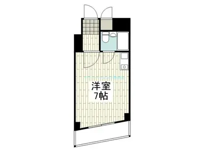 サングレイス保土ヶ谷駅前(ワンルーム/2階)の間取り写真